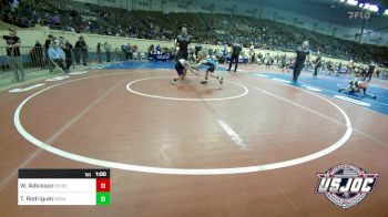 46 lbs Round Of 32 - Wyatt Adkisson, Division Bell Wrestling vs Ty Rodriguez, Noble Takedown Club