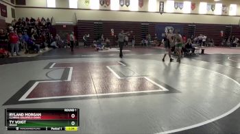 165 lbs Round 1 - Ty Voigt, Osage vs Ryland Morgan, Clarion-Goldfield-Dows