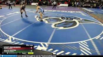 3rd Place Match - Kolyn Gaston, Hitchcock County vs Wyatt Reichenberg, Banner County