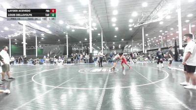 174 lbs Quarterfinal - Layden Acevedo, Parabellum Wrestling Academy- HSC vs Louis DellaVolpe, Takedown Sports - HSC