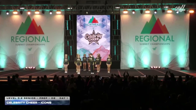 Celebrity Cheer - ICONS [2026 L3.2 Senior - PREP - D2 Day 1] 2026 The ...