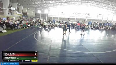 77 lbs Round 2 (4 Team) - Jake Swanson, Western Nebraska vs Dylan Stubbs, South Central Utah