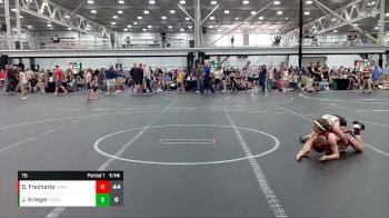 76 lbs Round 4 (6 Team) - Dylan Frechette, Terps Northeast MS vs John Krieger, Saint Paris Graham