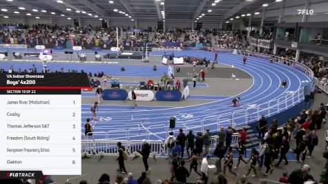 High School Boys' 4x200m Relay, Prelims 19