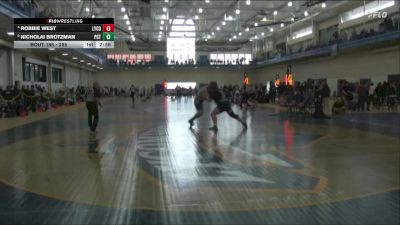 285 lbs Quarterfinal - Nicholai Brotzman, Penn College vs Robbie West, Lycoming