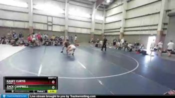 132 lbs Round 2 (10 Team) - Kasey Curtis, UTAH2 vs Zack Campbell, Idaho2