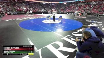 D1-175 lbs Quarterfinal - Jake Stoffel, Appleton North vs Hayden Chitwood, Mukwonago