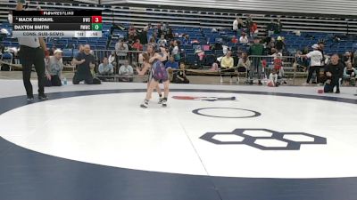 70 lbs Cons. Sub-semis - Mack Rindahl, Norwell Wrestling Club vs Daxton Smith, Perry Meridian Wrestling Club