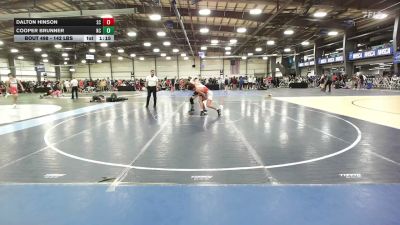 142 lbs Round Of 32 - Dalton Hinson, SC vs Cooper Brunner, NC