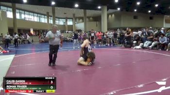 215 lbs Round 4 (6 Team) - Caleb Gaskin, BHWC/ Florida Supreme vs Roman Fraser, North Desoto Wrestling Academy