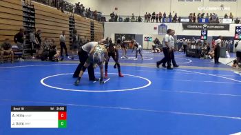 106 lbs Round Of 64 - Amantee Mills, Unattached vs Joseph Soto, Smiths Station