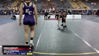 155 lbs Quarters & 1st Wb (16 Team) - Skylah Chakouian, Elmira College vs Ariana Gonzalez, Gannon University