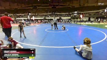 56 lbs Champ. Round 1 - Lincoln Wissing, Grassfield Wrestling Club vs Grant Morris, Guerrilla Wrestling (GWA)