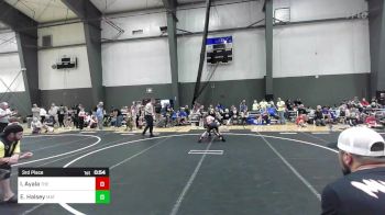 81 lbs 3rd Place - Isaac Ayala, The Wrestling Assylum vs Elliot Halsey, Mat Rats Rebooted