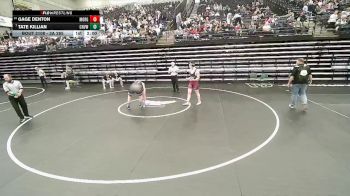 3A 285 lbs Champ. Round 1 - Tate Killian, Canyon View vs Gage Denton, Morgan