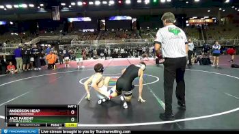 145 lbs Semifinal - Anderson Heap, Osceola (Kissimmee) vs Jace Parent, St Francis School