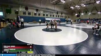131 lbs Round 2 - Delilah Hines, Sanger vs Leslie Vargas, Mendota