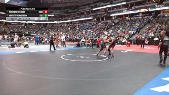 215-5A Champ. Round 1 - Wyatt Walston, Erie vs Mason Shore, Centaurus