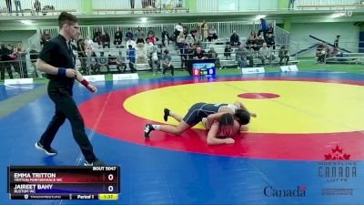 54kg Round 3 - Emma Tritton, Tritton Performance WC vs Jaireet Bahy, Rustom WC