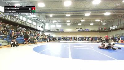 184 lbs Quarterfinal - Ethan Ramsey, Davenport vs David Davis, Tiffin