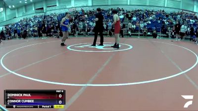 152 lbs Cons. Round 2 - Dominick Paul, IL vs Connor Cumbee, IL