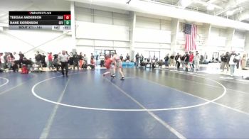 144 lbs Cons. Round 2 - Dane Sorenson, Cedar Valley vs Teegan Anderson, Juab