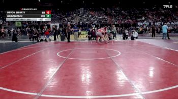 285 lbs Cons. Round 7 - Kaiden Peck, Weiser vs Devon Sibbett, Minico