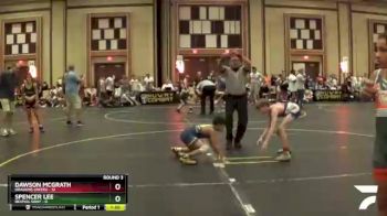 78 lbs Round 3 (6 Team) - Dawson McGrath, Dragons United vs Spencer Lee, Revival Gray