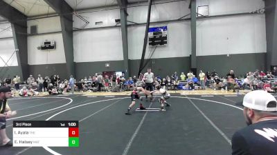 81 lbs 3rd Place - Isaac Ayala, The Wrestling Assylum vs Elliot Halsey, Mat Rats Rebooted