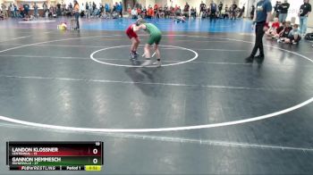 84 lbs Semis (4 Team) - Landon Klossner, Centennial vs Gannon Hemmesch, Paynesville
