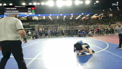 120 2A Quarterfinal - Jake Austin, Charlotte Hs vs Gavin Samons, Gulf Breeze