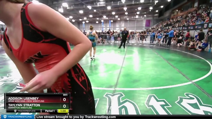 120-123 lbs Quarterfinal - Addison Lisenbey, Omak Wrecking Crew ...