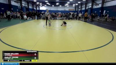 50+ Quarterfinal - Paisley Moore, Team Real Life vs Maddi Willden, 208 Badgers