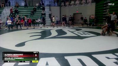 157 lbs Round 2 - Malachia Harris, Trinity vs Penn Cochran, Catholic High School