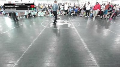 68 lbs Final - Mason Williams, Backyard Barbies Purple - G vs Malia Neville, WV Lunatics - G