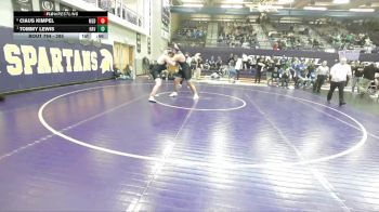 285 lbs Cons. Round 5 - Tommy Lewis, Havre vs Ciaus Kimpel, Mead