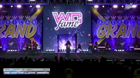 West Coast Fame Allstars - OBSESSION [2025 L1 Junior - D2 - Small Day 2] 2025 The American Grand Grand Nationals