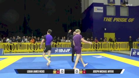 Joseph Michael Myers vs Logan James Hicks 2025 Pan IBJJF Jiu-Jitsu No-Gi Championship