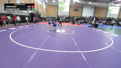 185 lbs Consi Of 8 #2 - Linette Diaz, Bridgeport Co-op vs Kaleigh Fuller, Montachusett