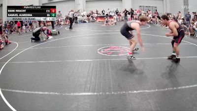 165 lbs Round 1 (6 Team) - Samuel Almedina, Mat Assassins vs Dane Kracht, Circle Training Center