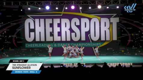 The Stingray Allstars - Sunflower [2024 L1 Youth - Small - B Day 2] 2024 CHEERSPORT National All Star Cheerleading Championship