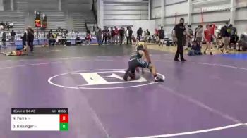 126 lbs Consolation - Niko Ferra, PA vs Devin Kissinger, NC