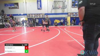 37 lbs Consolation - William Sewell, Eufaula Ironheads Wrestling Club vs Malakai Sumka, Mojo Grappling Academy