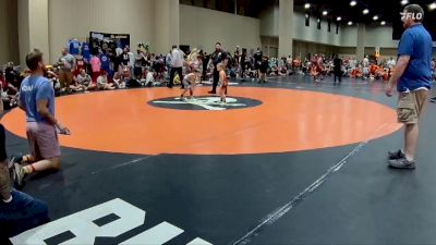 45 lbs Round 4 (8 Team) - Keith Broussard, Eagle Wrestling Academy vs Maisie Fuller, Patriot WC Dothan
