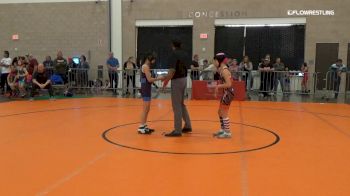 80 lbs Round Of 16 - Ava Failla, Team New York vs Kaili Manuel, Team Alaska