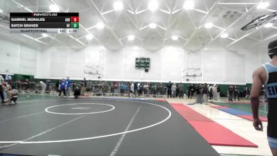 113 lbs Quarterfinal - Satch Graves, North Torrance vs Gabriel Morales, Arroyo