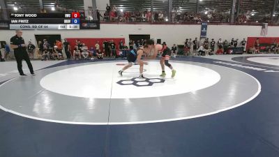 70 kg Cons. Rd Of 64 - Tony Wood, Hilltopper Wrestling Club vs Ian Fritz, Brunson UVRTC