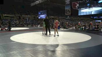 132 lbs Rnd Of 64 - Jazmyn Ybarra, North Dakota vs Taylor Dawson, Illinois