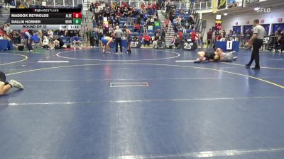 170 lbs Round Of 32 - Maddox Reynolds, Albert Gallatin vs Dallin Horner, Derry Area