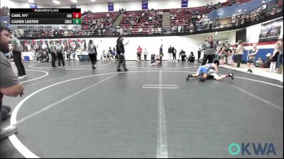 105 lbs Consolation - Carl Ivy, Ada vs Caden Lester, Choctaw Ironman